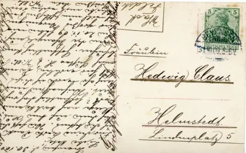 Glitzer Ak Porträt einer jungen Frau