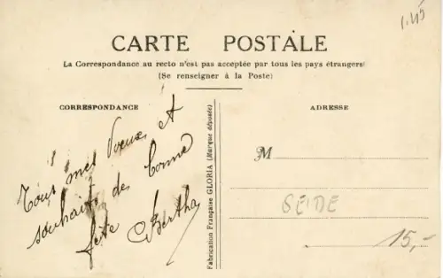 Seidenstick Ak Glückwunsch, Blumen, Wagen