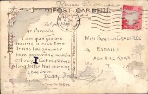 Ak In Cool Waters, Rinder im Wasser