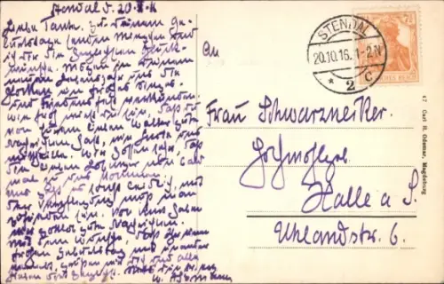 Ak Stendal in der Altmark, Dom