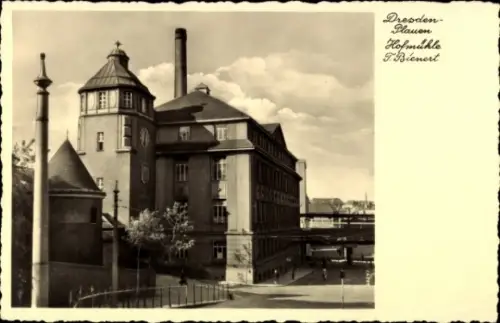 Ak Dresden Plauen, Hofmühle Bienert