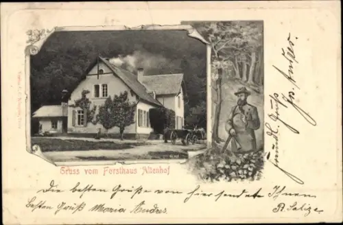 Ak Biewer Trier an der Mosel, Forsthaus Altenhof