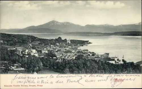 Ak Molde Norwegen, Gesamtansicht