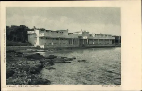Ak Brijuni Brioni Kroatien, Seebad Saluga