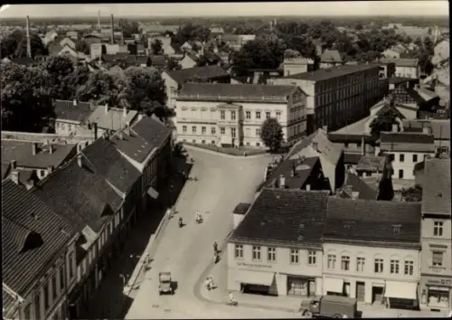 Ak Luckenwalde in Brandenburg, Blick vom Marktturm auf den Platz der Jugend