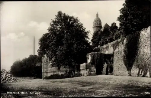 Ak Höchst Frankfurt am Main, Am Zoll