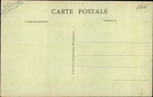 Ak Chaudron en Mauges Maine-et-Loire, Kircheninneres