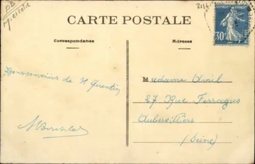 Ak St Quentin en Mauges, Vue Generale