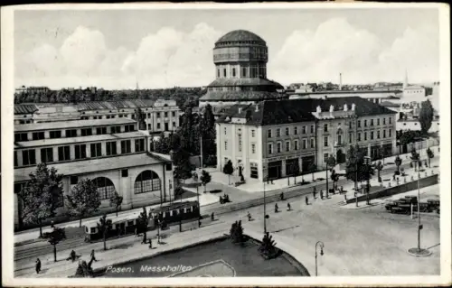 Ak Poznań Posen, Messehallen
