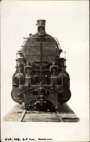 Foto Ak Österreichische Eisenbahn, Dampflok Nr. 100.01