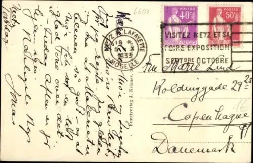 Ak Saarbrücken im Saarland, Saar, Brücke