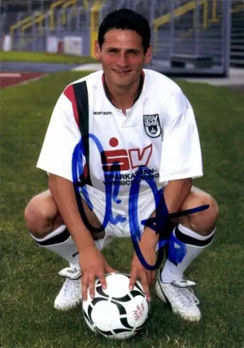 Autogrammkarte Fußballer Oliver Otto, SSV Ulm 1846, Autogramm