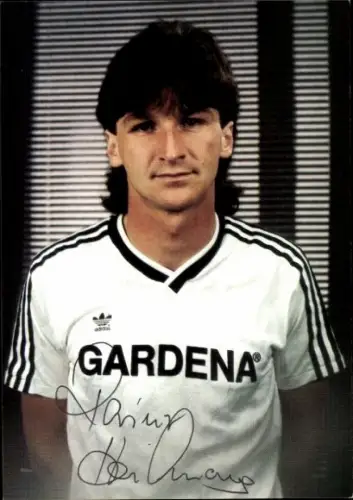 Autogrammkarte Fußballer Rainer Heilmann, SSV Ulm 1846, Autogramm