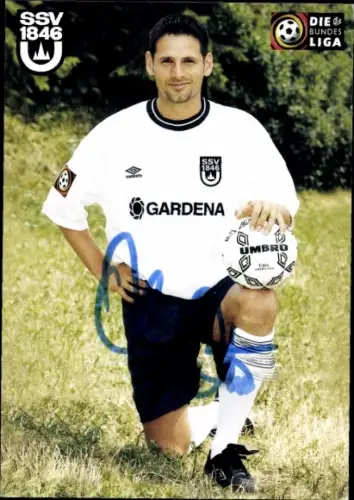 Autogrammkarte Fußballer Oliver Otto, SSV Ulm 1846, Autogramm