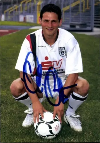 Autogrammkarte Fußballer Oliver Otto, SSV Ulm 1846, Autogramm