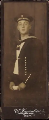 CdV Deutscher Marinesoldat in Uniform