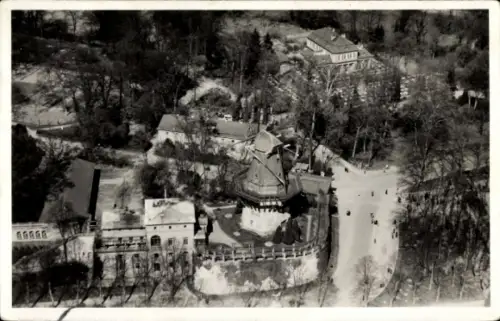 Ak Potsdam, Historische Mühle, Luftbild