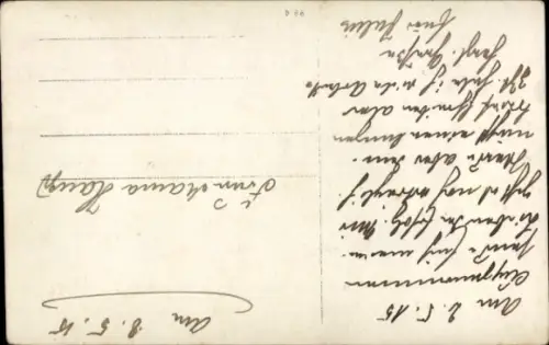 Foto Ak Deutscher Soldat zu Pferde, Porträt in Uniform