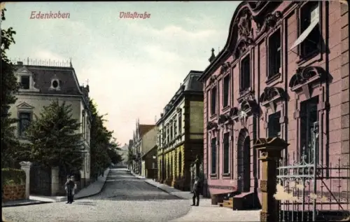Ak Edenkoben an der Haardt Pfalz, Villastraße