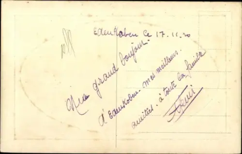 Präge Passepartout Ak Edenkoben an der Haardt Pfalz,Total von Osten