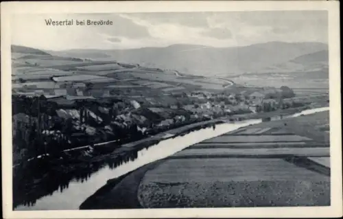 Ak Brevörde an der Weser, Wesertal
