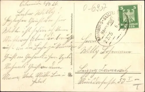 Ak Orlamünde Thüringen, Saaletal, Teilansichten