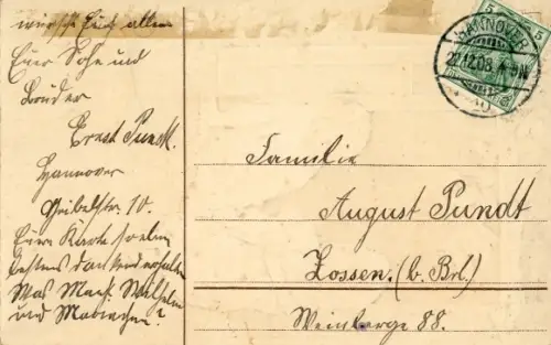 Präge Glitzer Ak Glückwunsch Weihnachten, Kinder, Reh, Tannenbaum