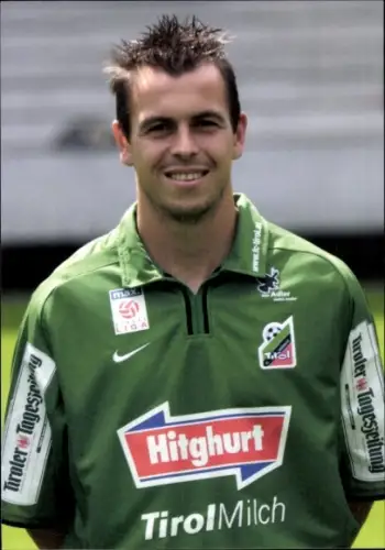 Autogrammkarte Fußballer Jürgen Panis, FC Tirol