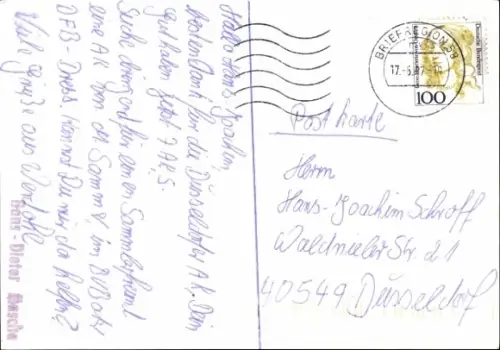 Ak Fußballer Bernt Haas, SFV ASF, Schweiz