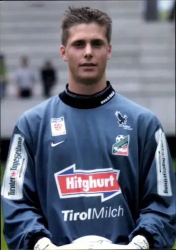 Autogrammkarte Torwart Pascal Grünwald, FC Tirol