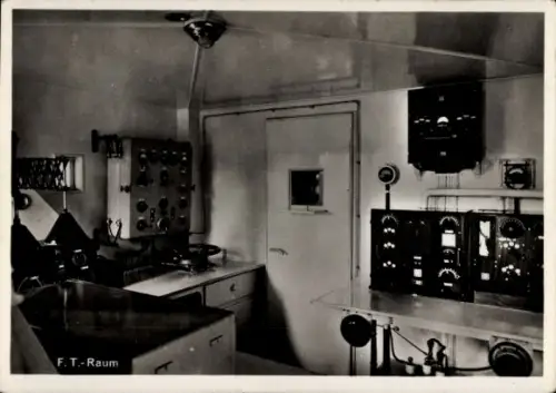 Ak F. T. Raum, Technik, Maschinen, Zeppelin