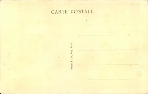 Ak Prinz Louis II von Monaco, Portrait