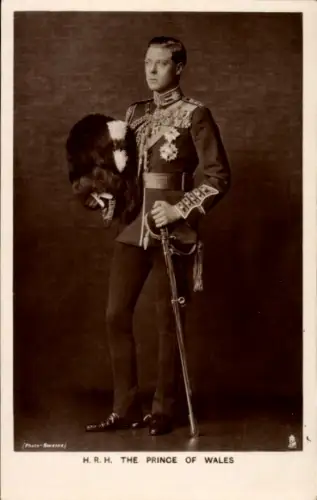 Ak Prince of Wales, Portrait