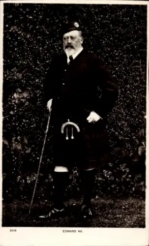 Ak König Eduard VII., Portrait