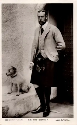Ak H.M. King George V. von England