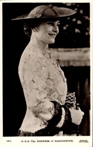 Ak Duchess of Gloucester, Portrait