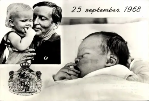 Ak Prinz Claus von Amsberg, Prinz Friso, Adel Niederlande