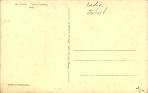 Ak Süd-Indien, Reisernte