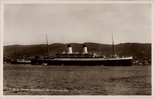 Ak Dampfer MS Monte Sarmiento, HSDG