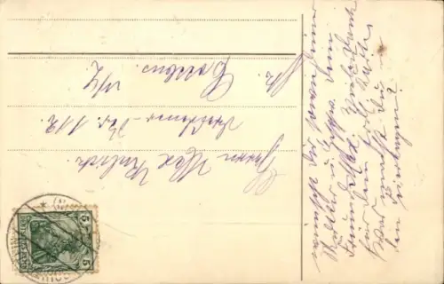 Präge Ak Glückwunsch Pfingsten, Wohnhaus, Margeriten