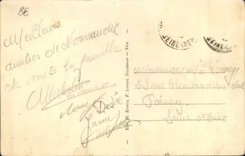 CPA Notre Normandie, Mesurage des pommes