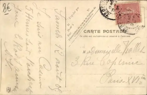 Ak Normandie, Wohnhaus, Familie