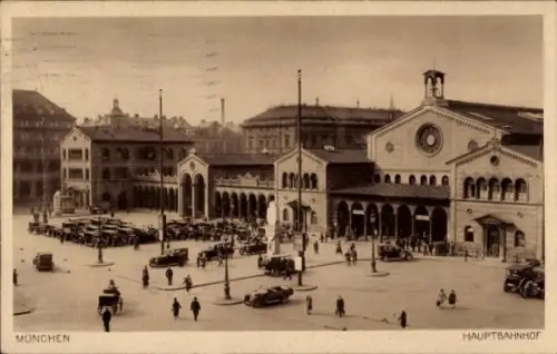 Ak München, Hauptbahnhof
