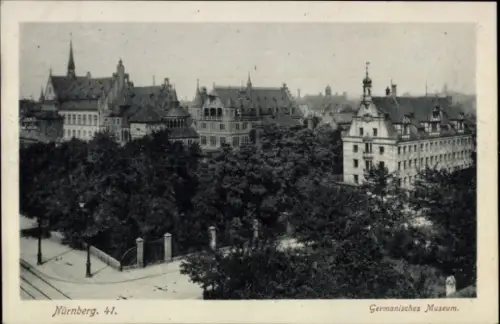 Ak Nürnberg, Germanisches Museum