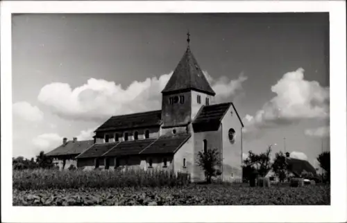 Ak Oberzell Insel Reichenau im Bodensee, Münster