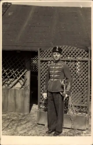 Foto Ak Mann in Uniform,