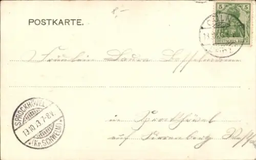 Ak Köln am Rhein, Kaiser Friedrich Denkmal