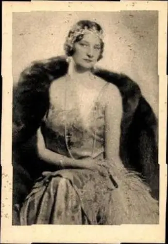 7 alte Mini Ak Königin Astrid von Belgien, diverse Portraits