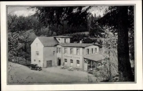 Ak Grund Scharfenstein Drebach im Erzgebirge Sachsen, Gasthaus zur Erholung
