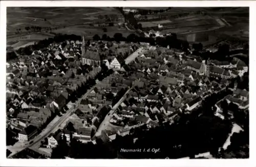 Ak Neumarkt in der Oberpfalz, Luftaufnahme